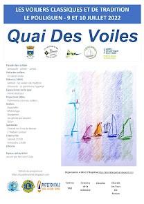 Affiche Quai des Voiles 2022