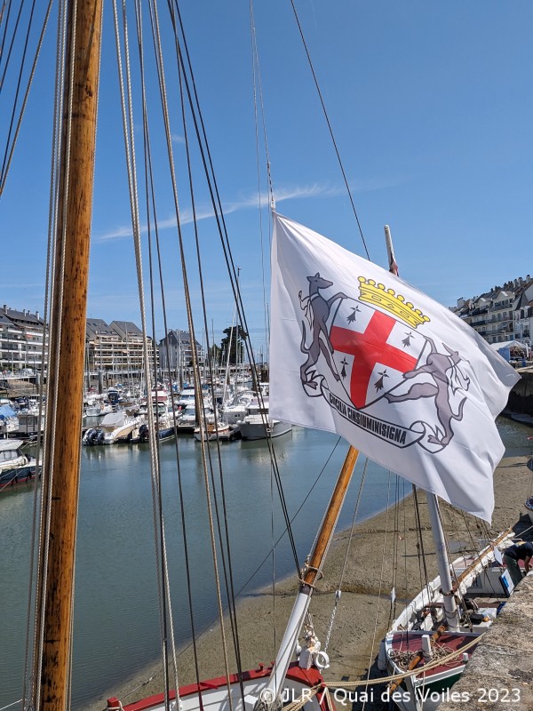 Le Croisic sur le Quai des Voiles avec Kurun