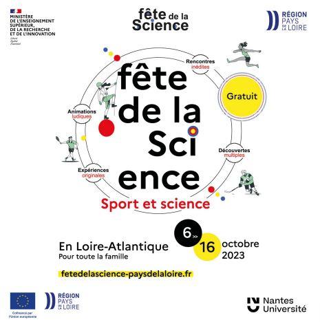 Affiche fete de la science oct 2023