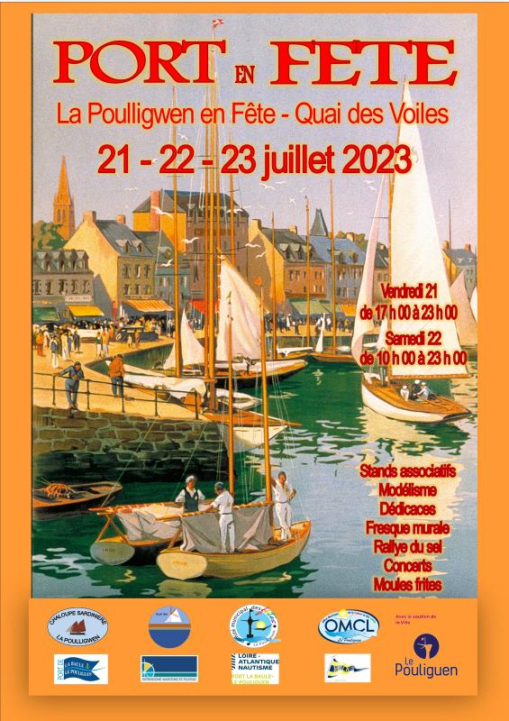 Affiche fete du port l 1