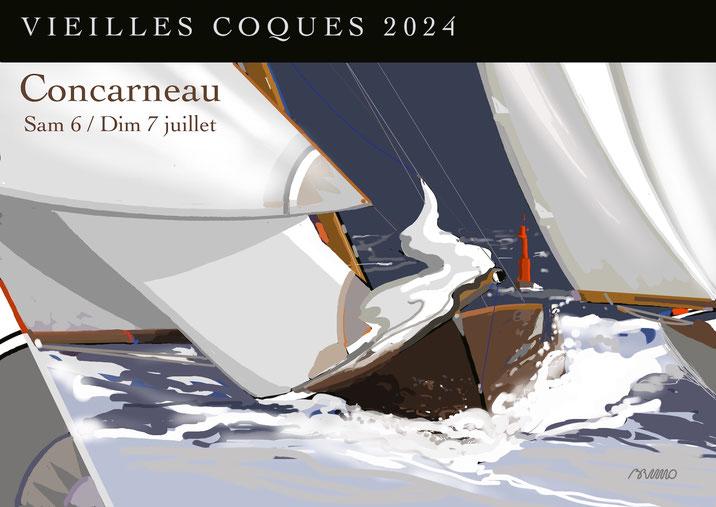 Affiche vielles coques 2024